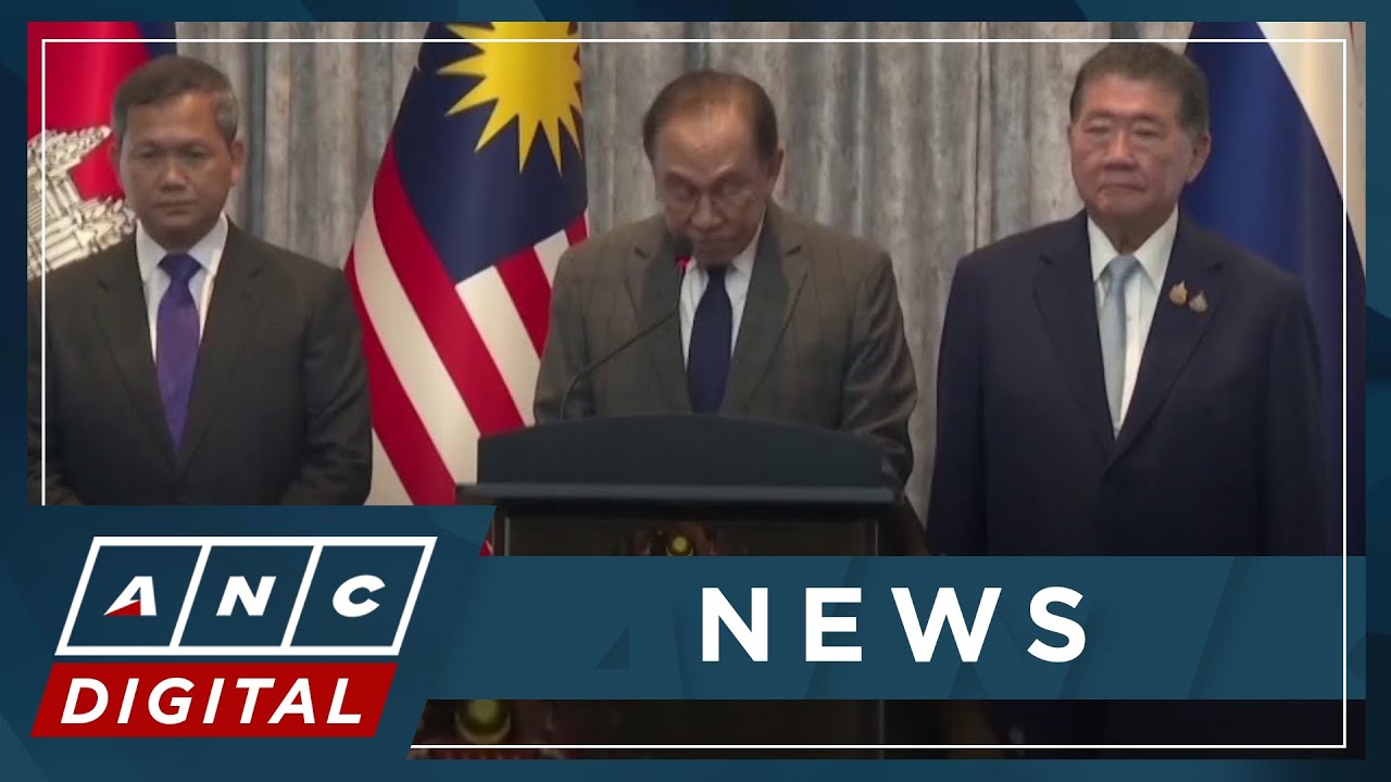 Thailand and Cambodia agree to a ceasefire to end border conflict | ANC