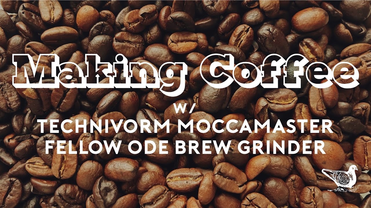 Making Delicious Coffee With the Technivorm Moccamaster & Fellow Ode Brew Grinder