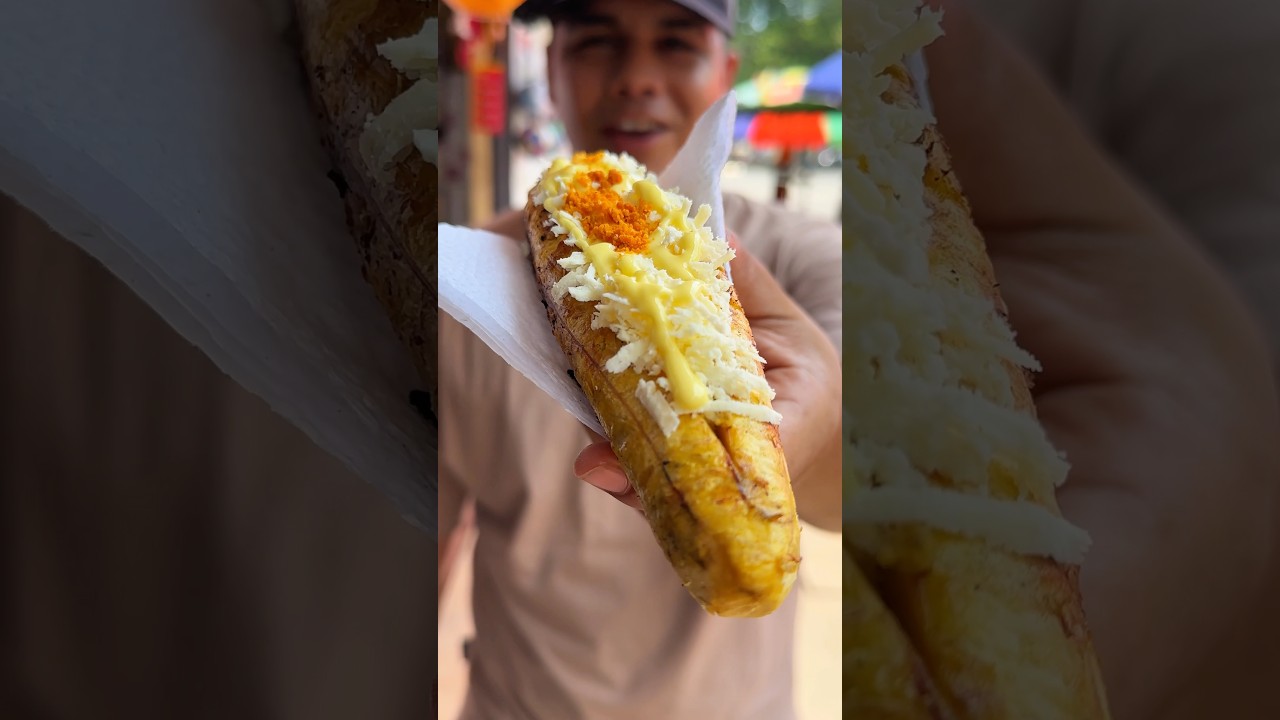 Los mejores maduros con queso del Ecuador! #maduro #platano #platanoconqueso #ecuador