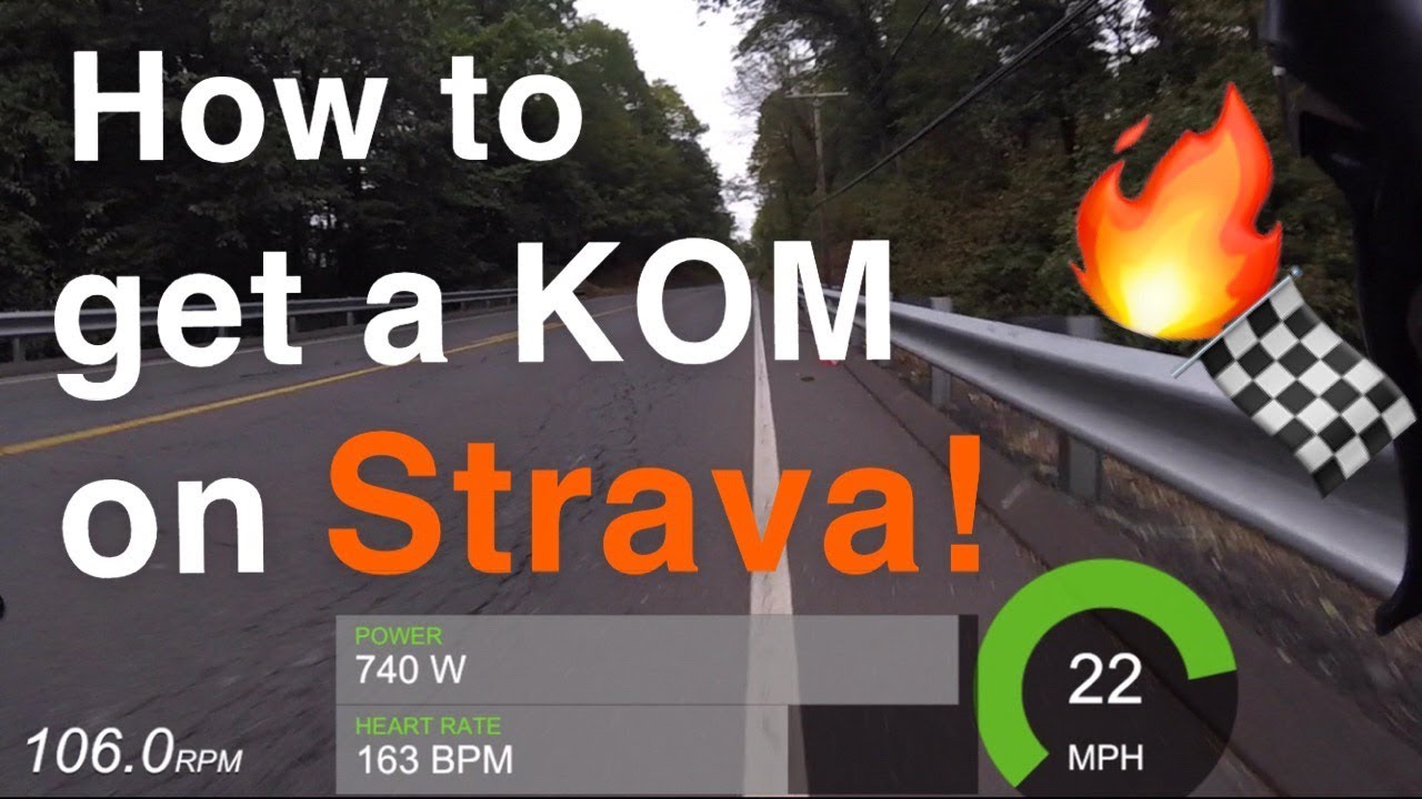 How to Target a KOM on Strava!