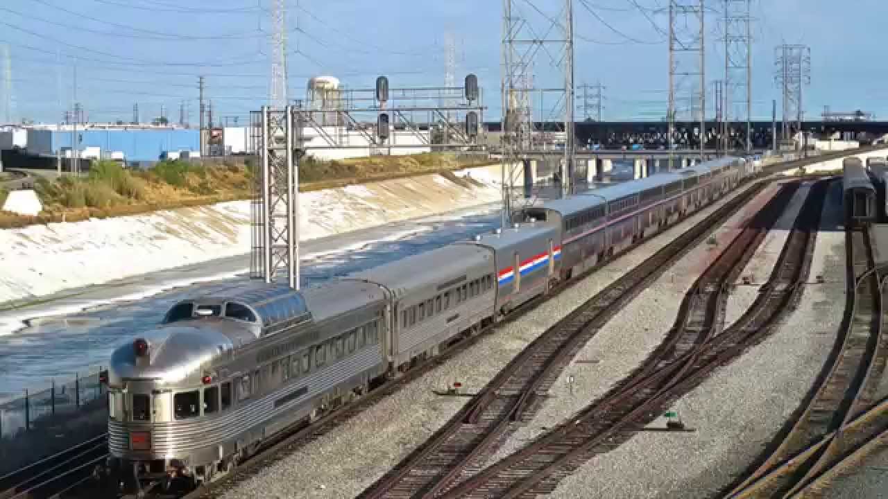 Amtrak's New Viewliner Baggage Car in Los Angeles