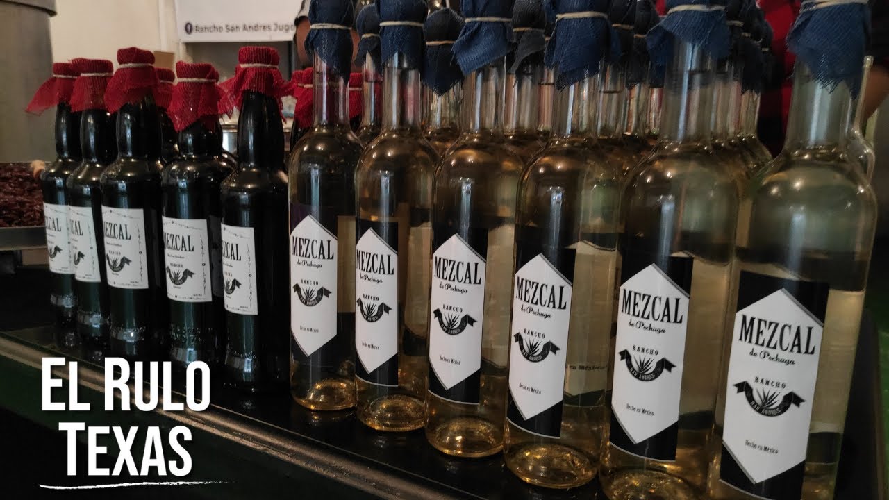 Los mezcales de sabores de San Andr&eacute;s Metla