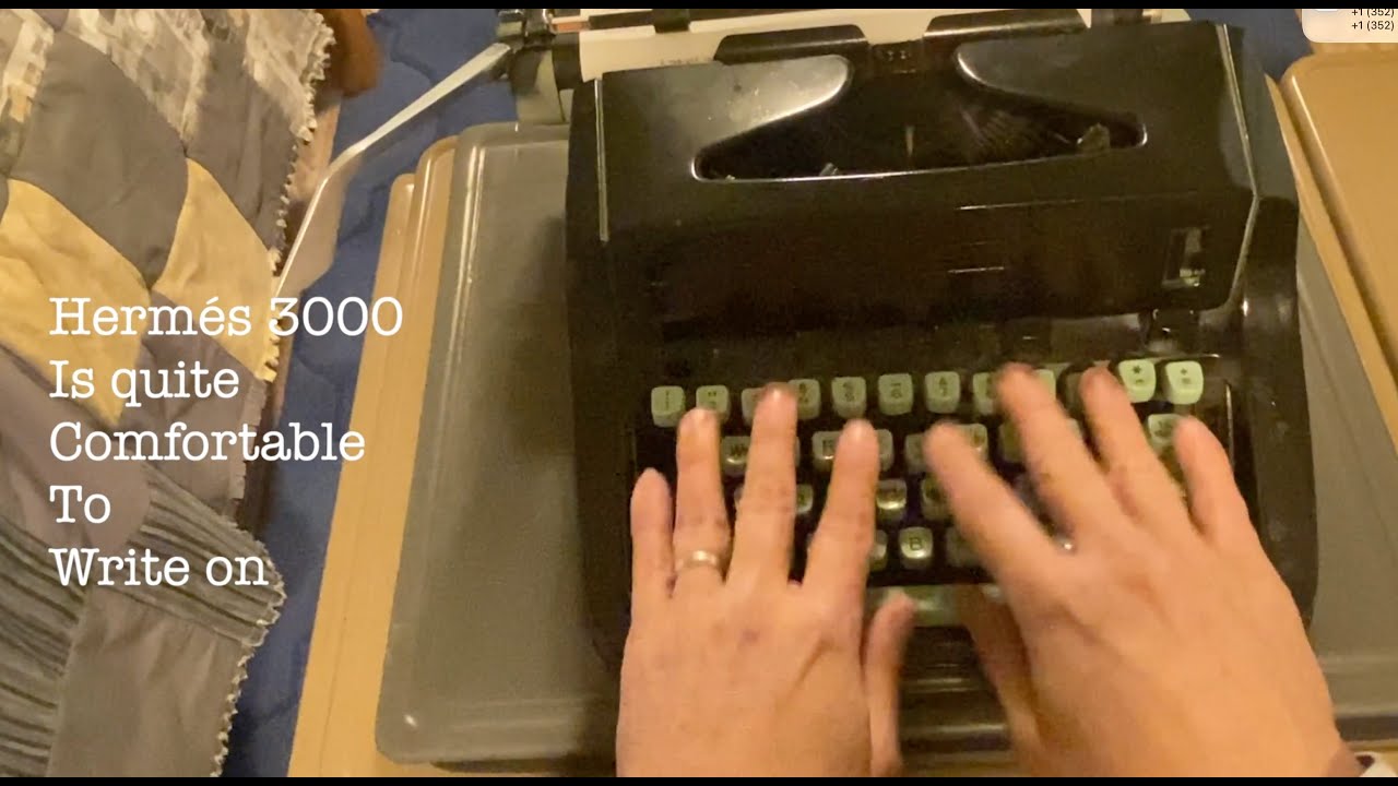 Is the Hermes 3000 the best manual typewriter? Let me explain.