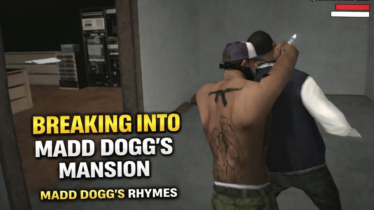 BREAKING INTO MADD DOGG’S MANSION 😈 | GTA SAN ANDREAS – MADD DOGG'S RHYMES 