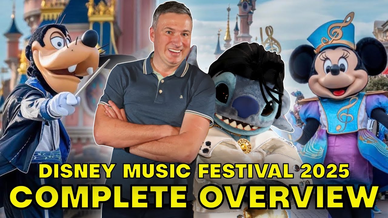 🎼 Disneyland Paris Music Festival 2025 - Shows, Schedules, Snacks, Merchandise and Characters.