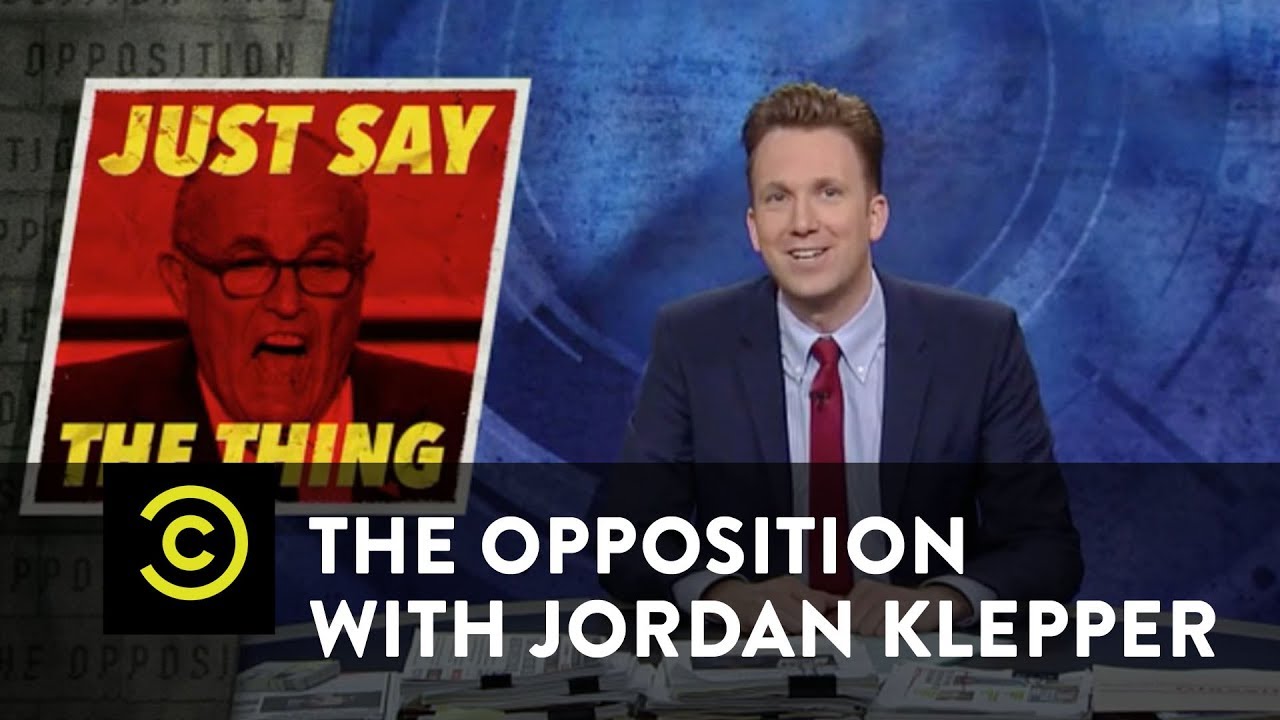 Giuliani is the Lawyer Trump Deserves - The Opposition w/ Jordan Klepper
