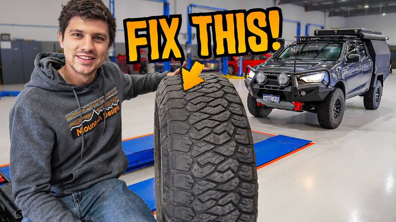 Устранение ОГРОМНОЙ проблемы износа шин на Isuzu DMAX, MUX и Mazda BT 50 | Поворотные кулаки Supe...