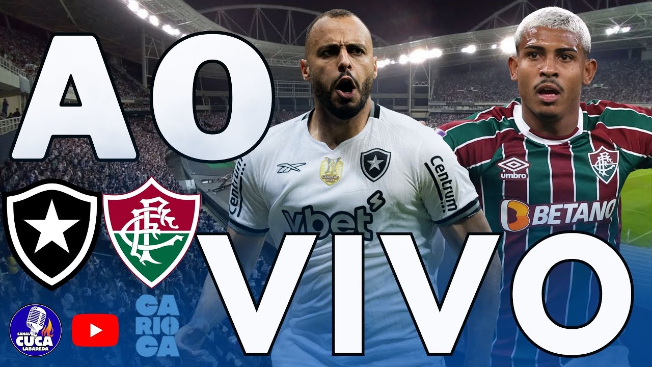 BOTAFOGO X FLUMINENSE | DIRETO DO NILTON SANTOS | CAMPEONATO CARIOCA