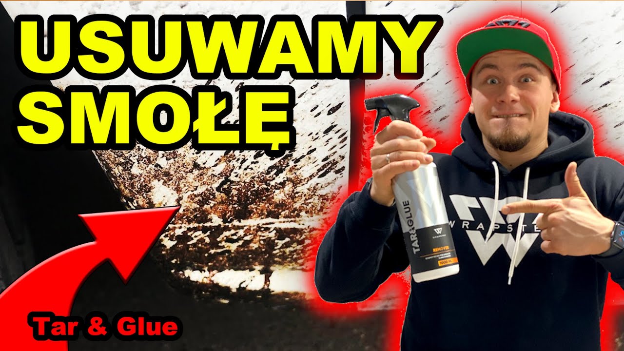 JAK USUNĄĆ SMOŁĘ Z LAKIERU?! *Wrapster Tar & Glue Remover*