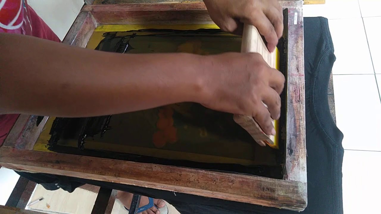 Sablon raster 40 lpi cmyk