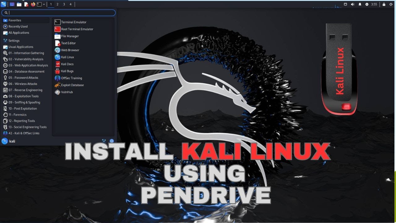 Video 2 l How to Install Kali Linux Using Pendrive  @explorewithsahadev
