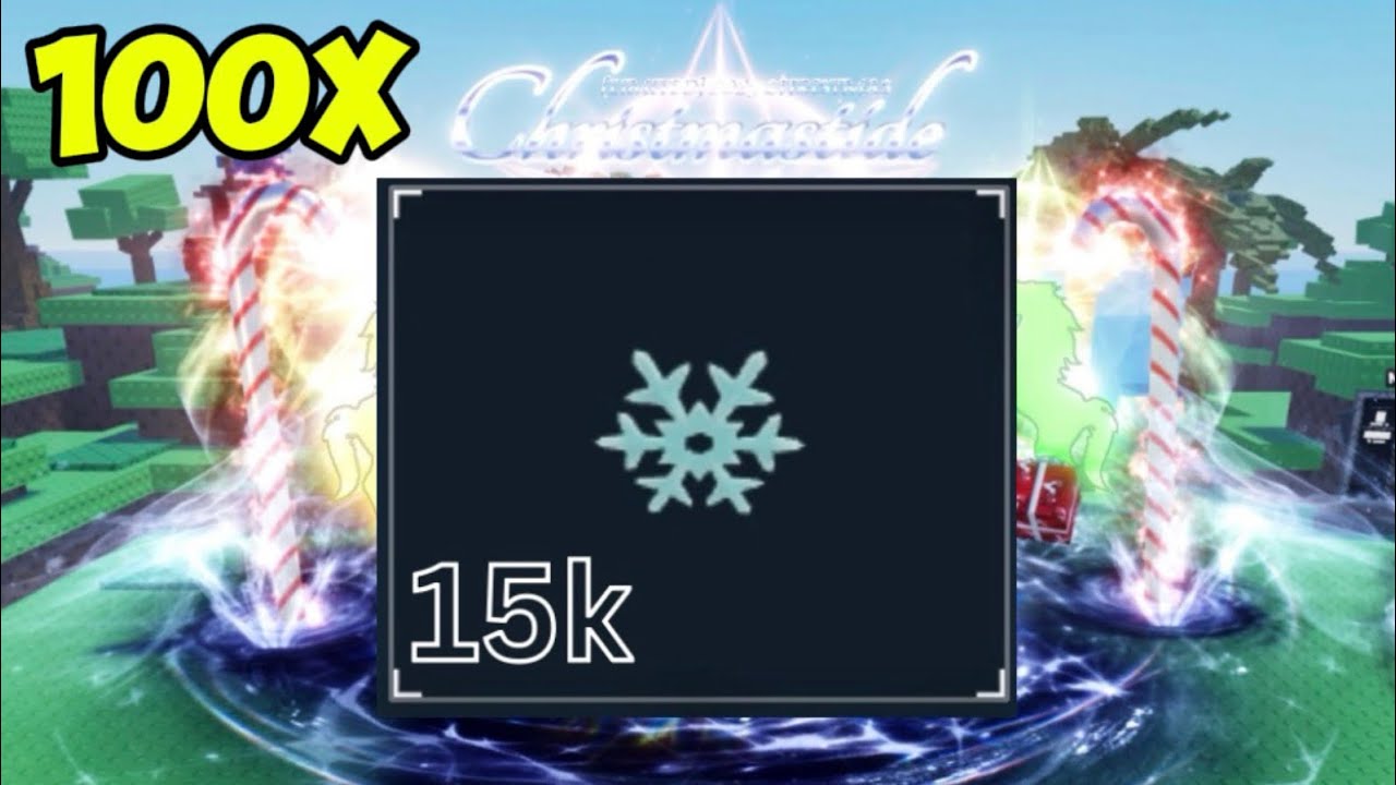 What 15,000 Snowflakes gets you on the Roulette Wheel in Roblox Sol’s RNG Christmas Part 2