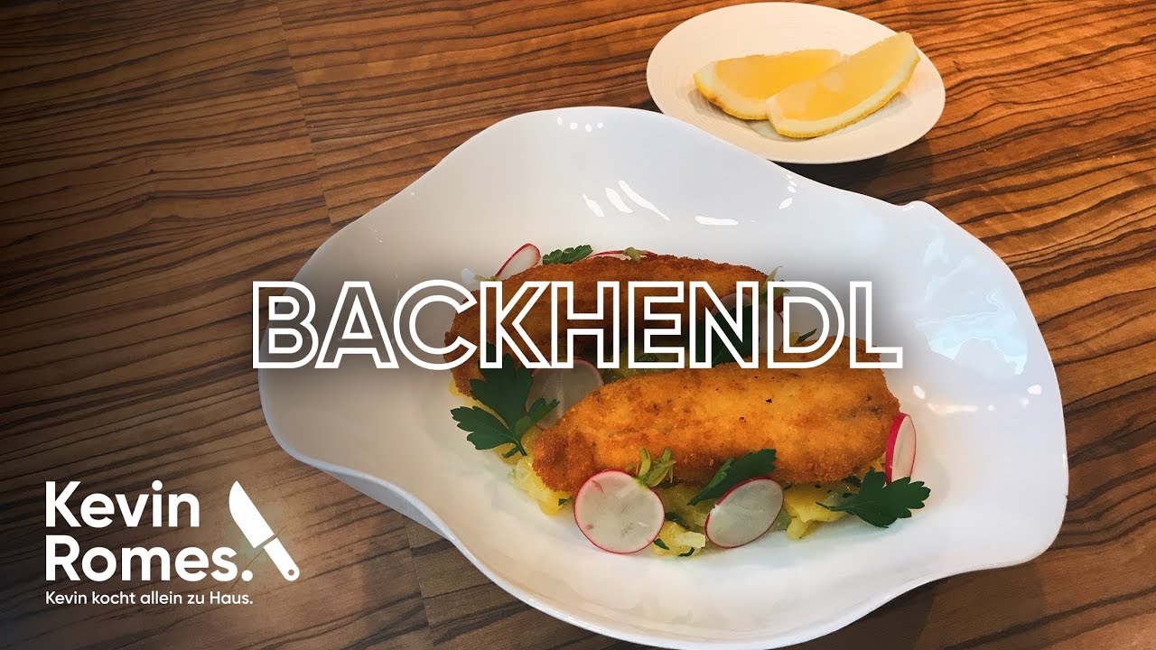 Wiener Backhendl auf Kartoffel-Gurken-Salat - Kevin kocht allein zu Haus