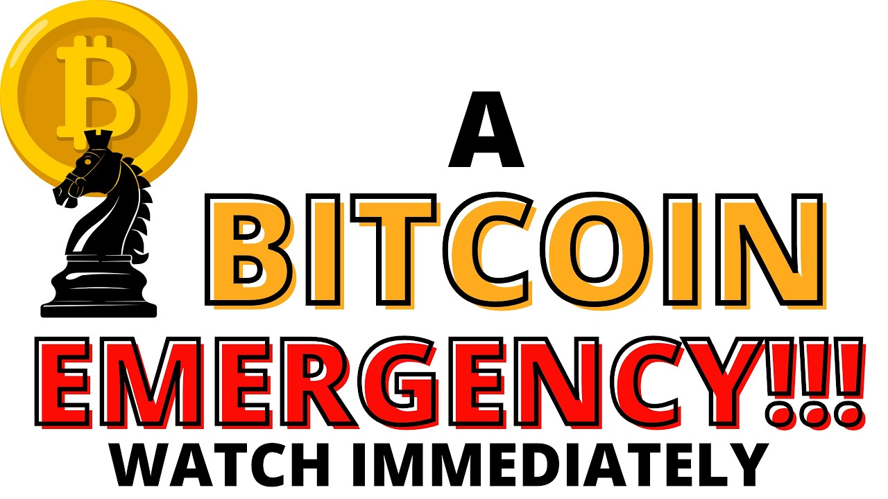 🚨🚨A Bitcoin Emergency!!!!!!!!!!!!!! Watch Immediately! BTC Elliott Wave Update🚨🚨