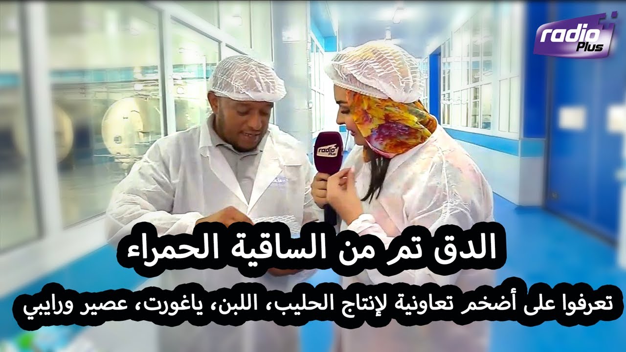 حصريا بالساقية الحمراء.. سافروا  مع بشرى الضوو بعالم  إنتاج  الحليب، اللبن، ياغورت، عصير ورايبي