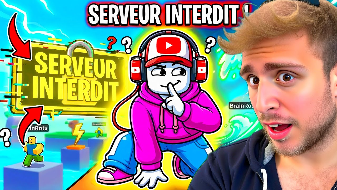 J'INFILTRE UN SERVEUR INTERDIT DE TSUNAMI BRAINROT !