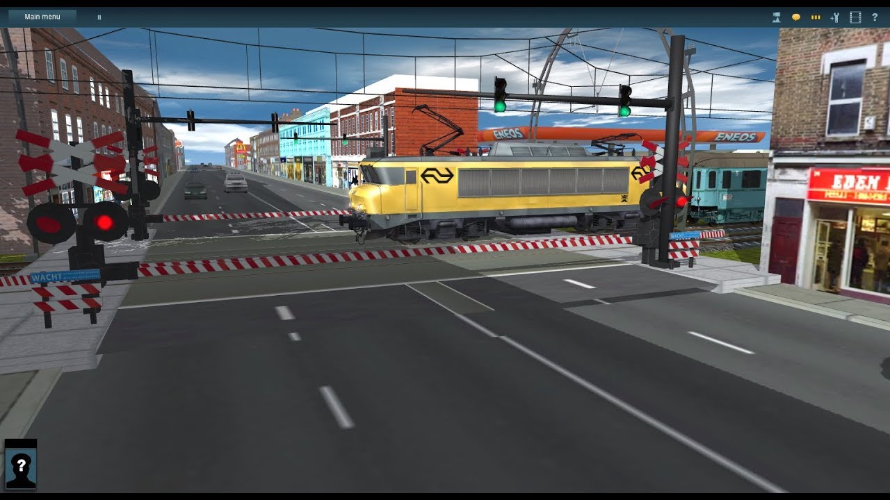Trainz Railfanning Pt 161: Nederlandse Spoorwegen Spoorwegovergang (Dutch Railways Level Crossing