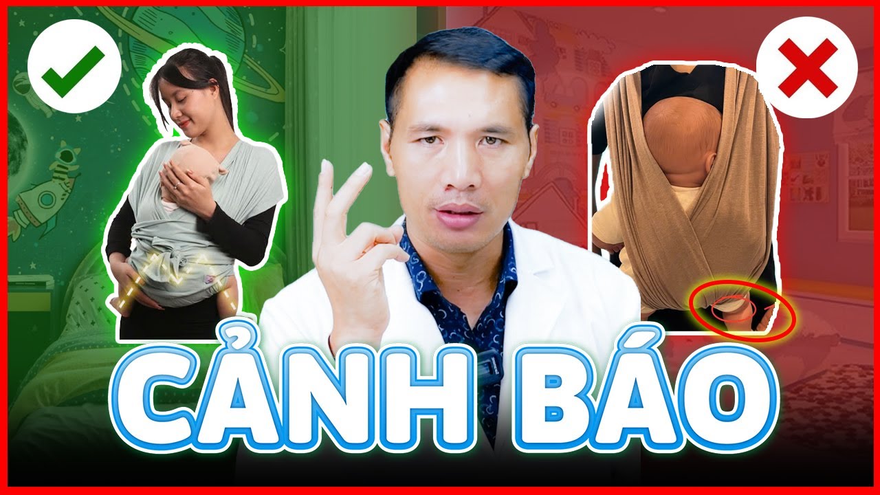 5 LƯU Ý khi dùng ĐỊU cho trẻ. Khi nào cho bé dùng địu? | Dược sĩ Trương Minh Đạt