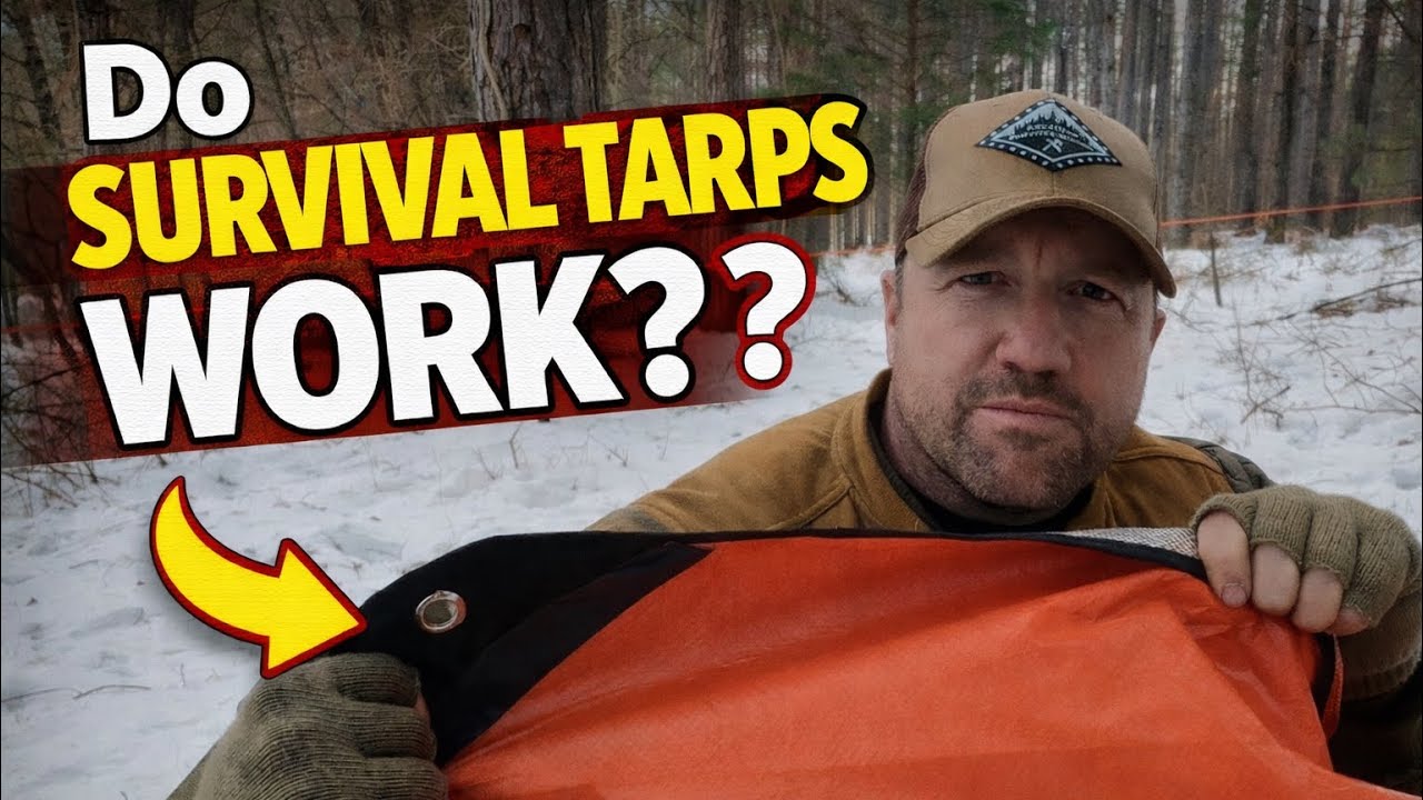 Survival Tarps: Do they work? The answer will surprise you. 