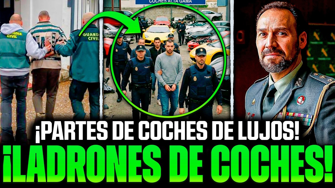 🚨CAE RED QUE ROBABA COCHES DE ALTA GAMA EN ZARAGOZA… LA GUARDIA CIVIL REVIENTA LA EXPORTACIÓN