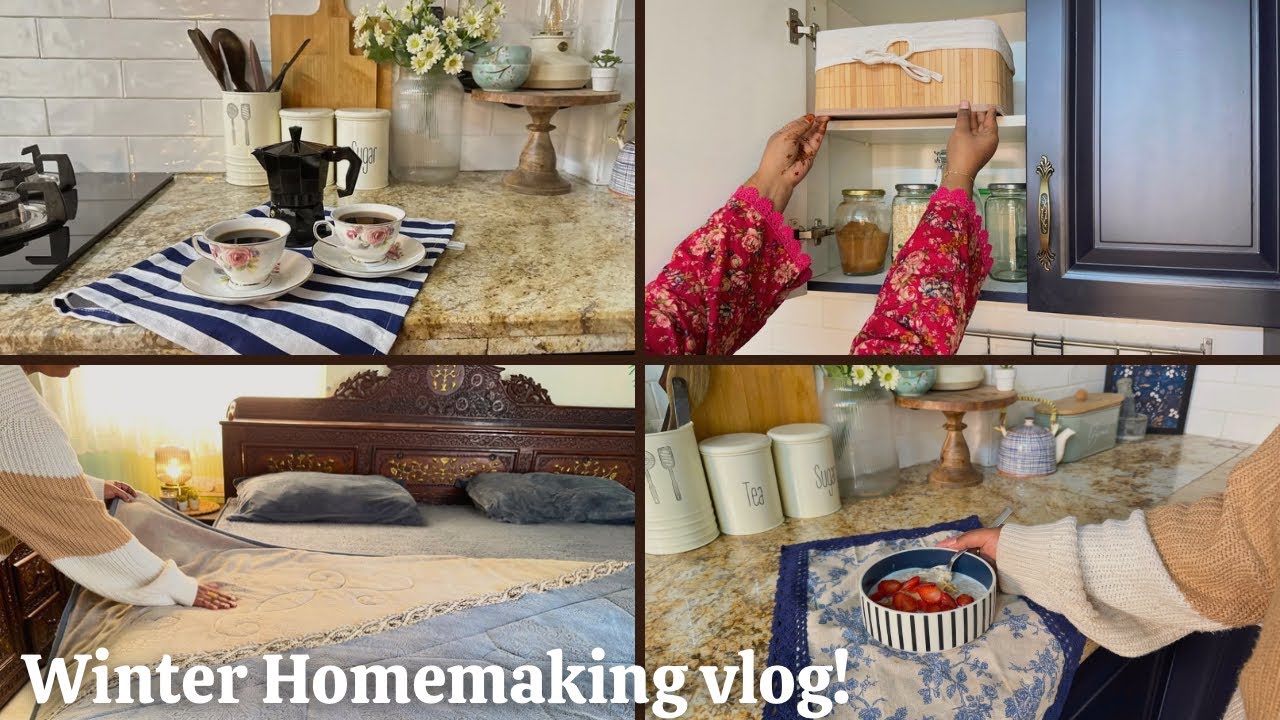 Slow Winter Morning at Home ❄️ Cozy Homemaking, Amazon Kitchen Finds & Simple Dinner Ideas