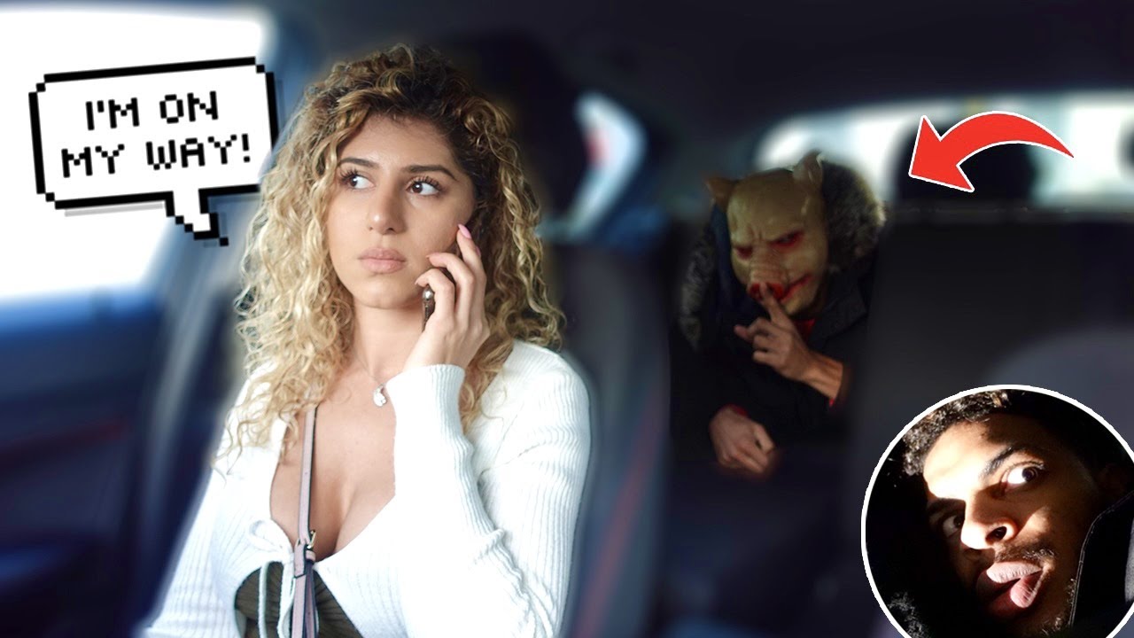 HIDING In My Girlfriend's CAR While She 