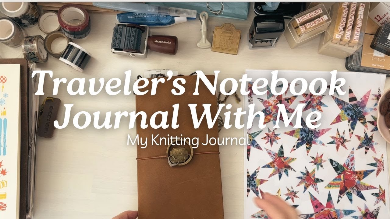 Traveler's Notebook - Journal With Me #journalwithme #travelersnotebook