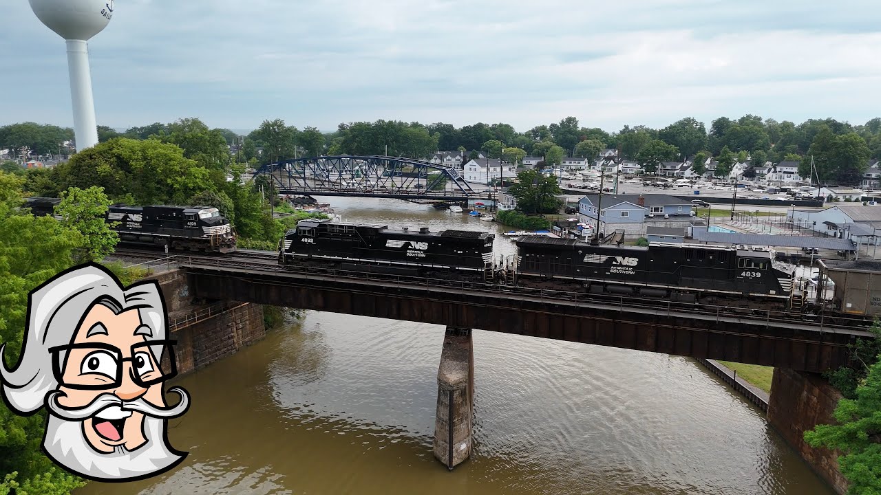 Fast Trains on the Water Level Route in Ohio