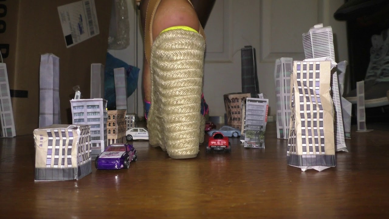 amaninheels | Giant Enzo Angiolini Wedge Sandals Crush Town (teaser)