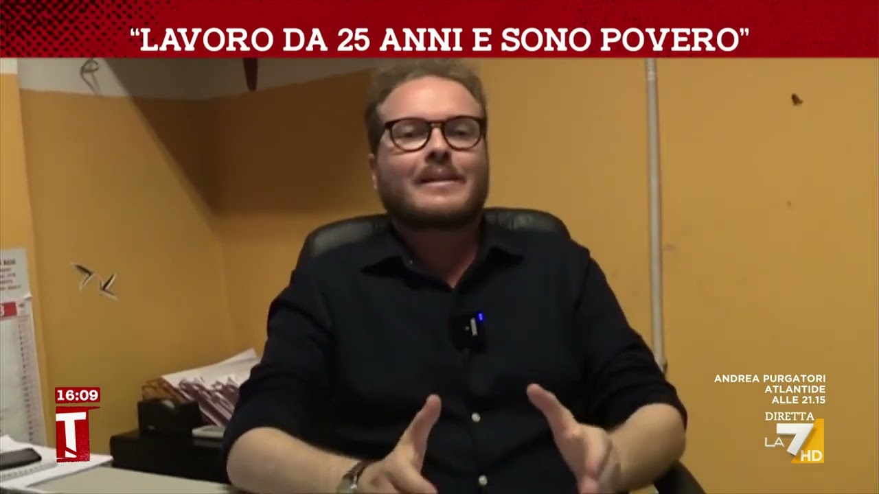 Salario minimo, la storia di Matteo: “Lavoro da 25 anni e sono povero”