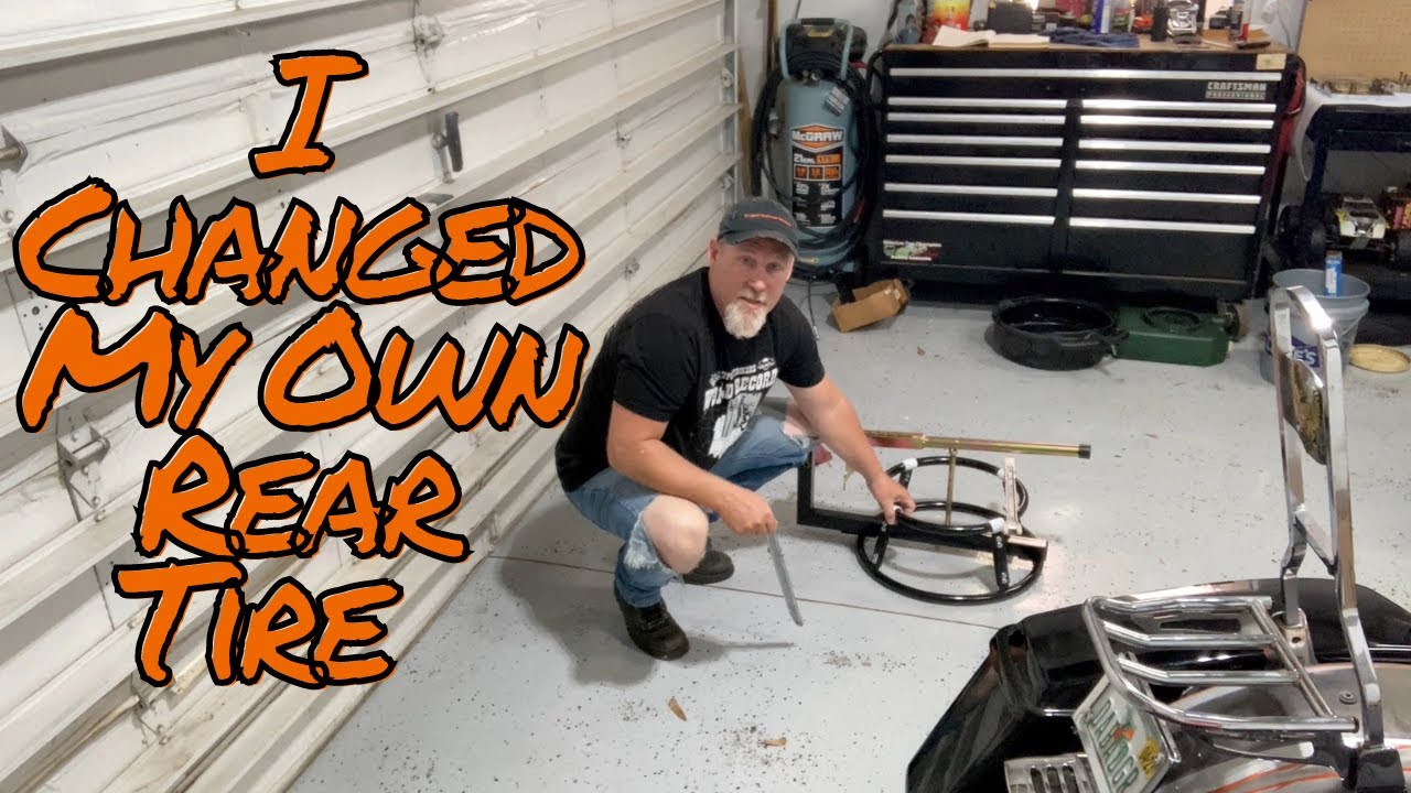 I Changed The Rear Tire On My Harley Davidson Fatboy Here Is What I Learned.