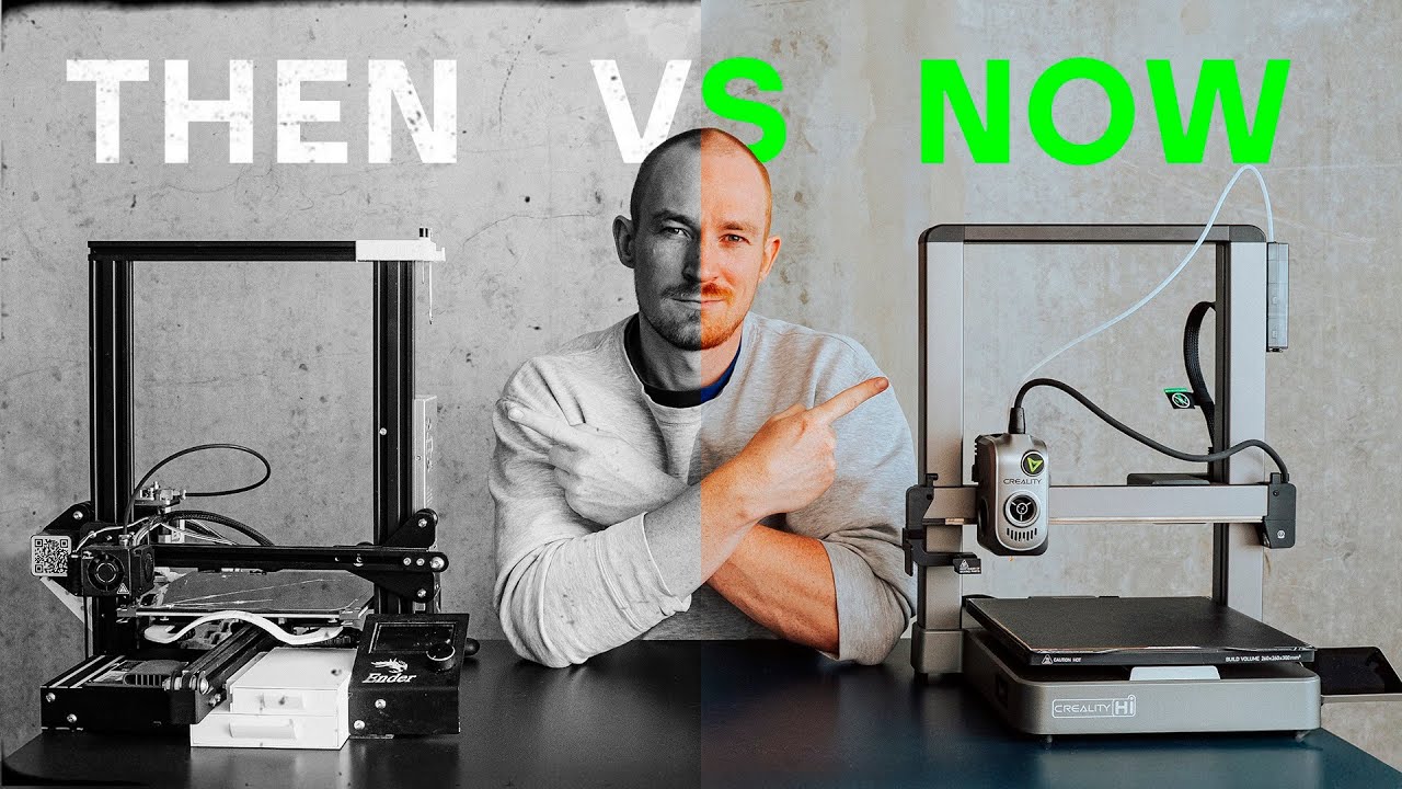3d Printers: Then vs Now