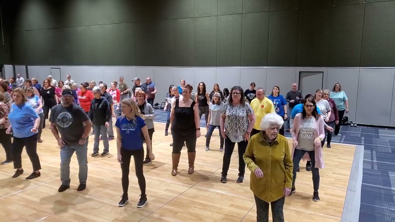 Calm Down line dance.