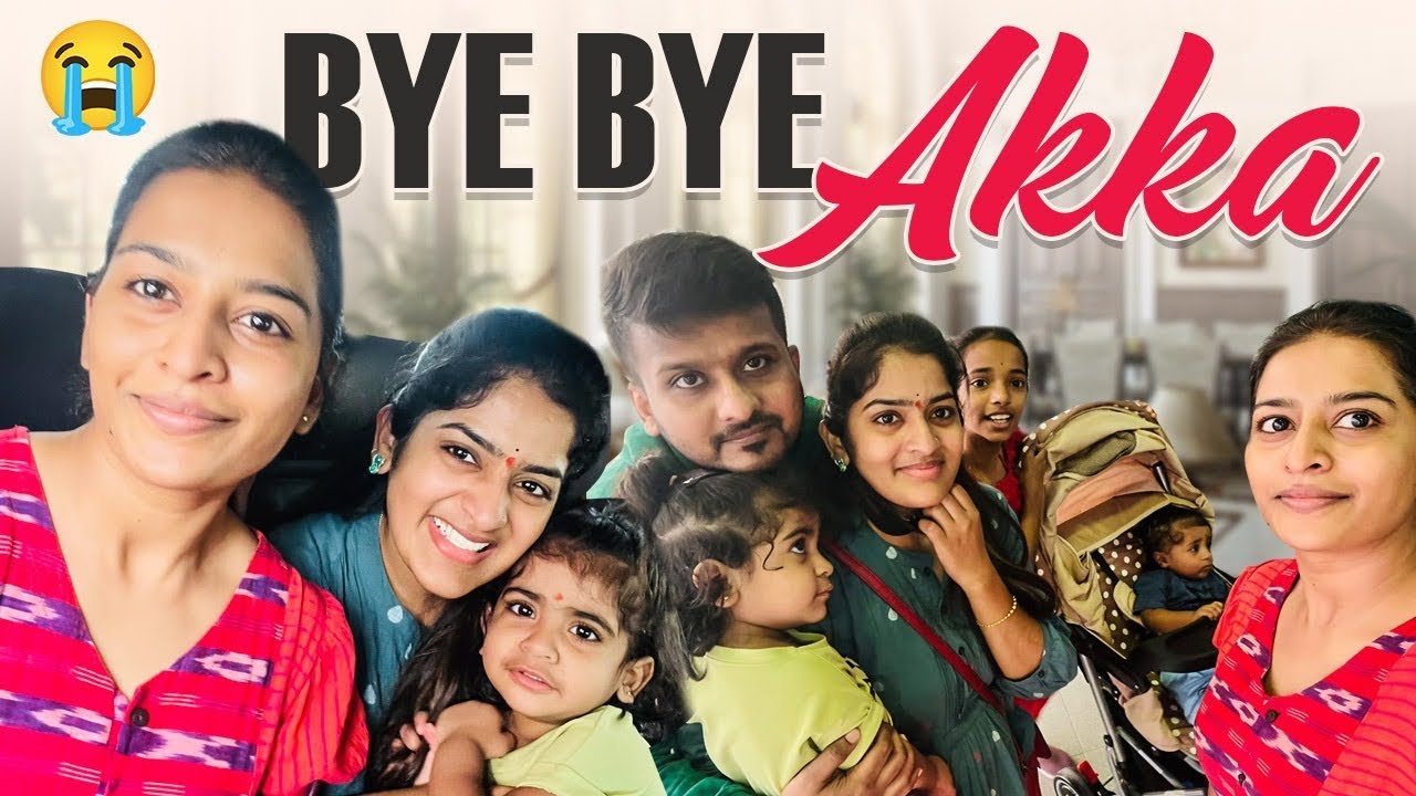 Bye bye akka 😢 |part -2 |Anshureddy |Amulyareddy