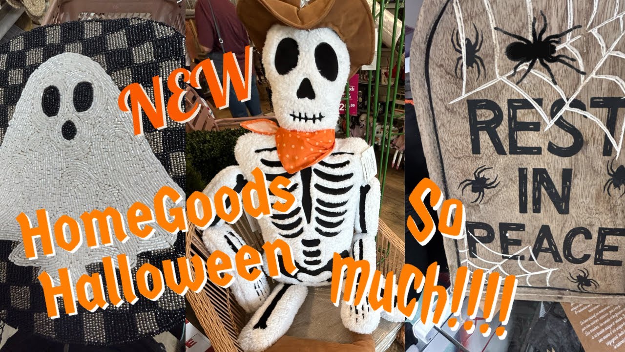 NEW HomeGoods Halloween So much Halloween!!!