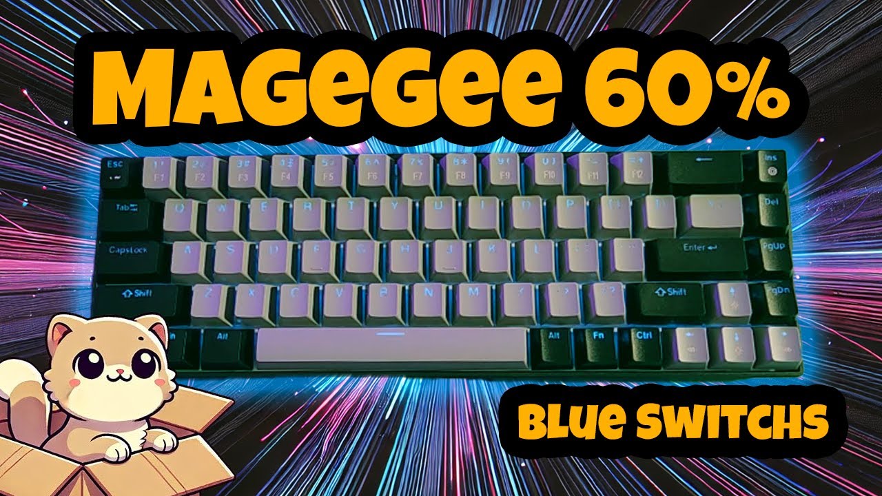 MageGee MKBox 60% Mechanical Keyboard &ndash; Unboxing & Review!