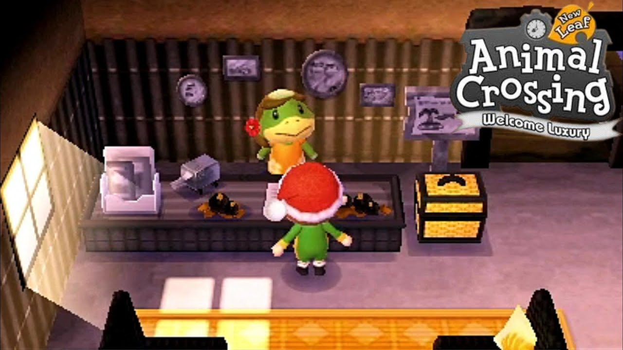 Animal Crossing Welcome Luxury 3DS День 80: Островной день... или ночь?