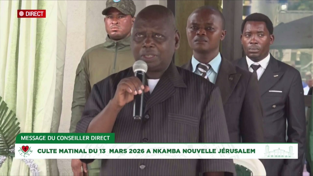 MESSAGE DU CONSEILLER DIRECT PAPA ANDRE MBENZA KIANGANI 13 MARS 2026 A NKAMBA