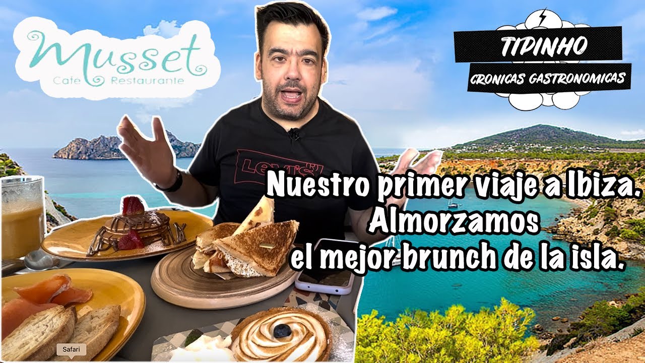 Almorzamos en El Musset de Sta.Gertrudis,el restaurante con el mejor y más completo brunch de Ibiza.