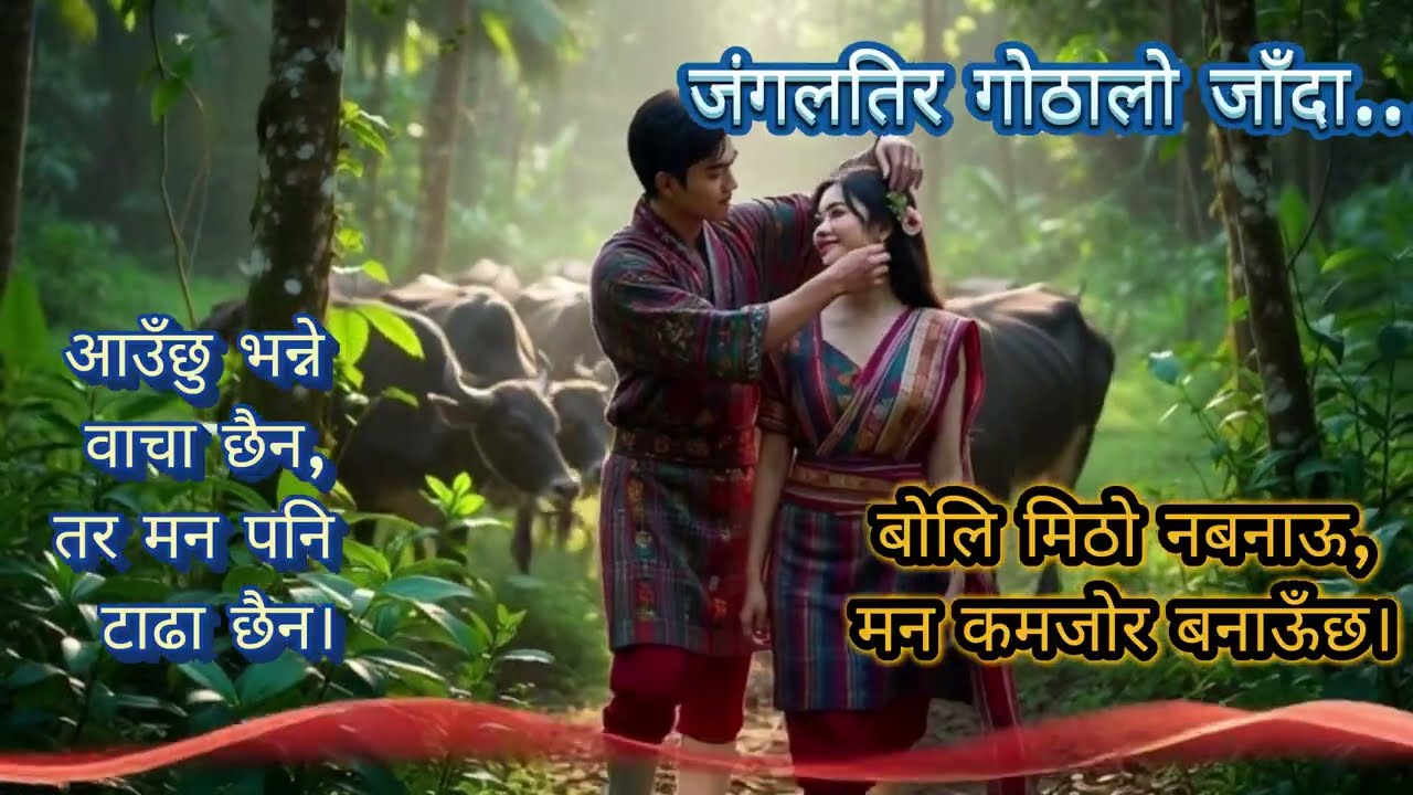 जंगलतिर गोठालो जाँदा | New Nepali Romantic Song 2026 | Gothalo Love Story | Heart Touching Lok Geet