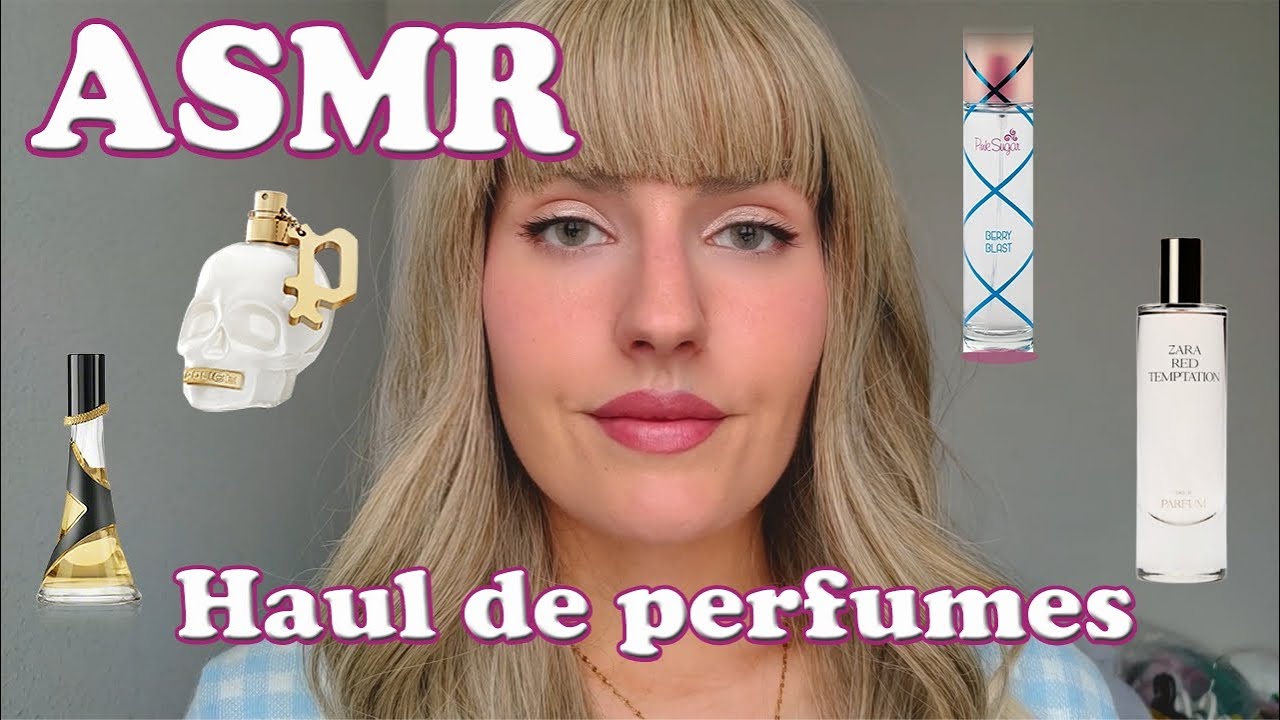 ASMR HAUL PERFUMES Y REVIEW- ASMR español y susurrado  | HelenASMR