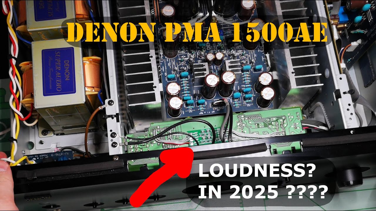 Loudness Mod in a Denon PMA 1500AE