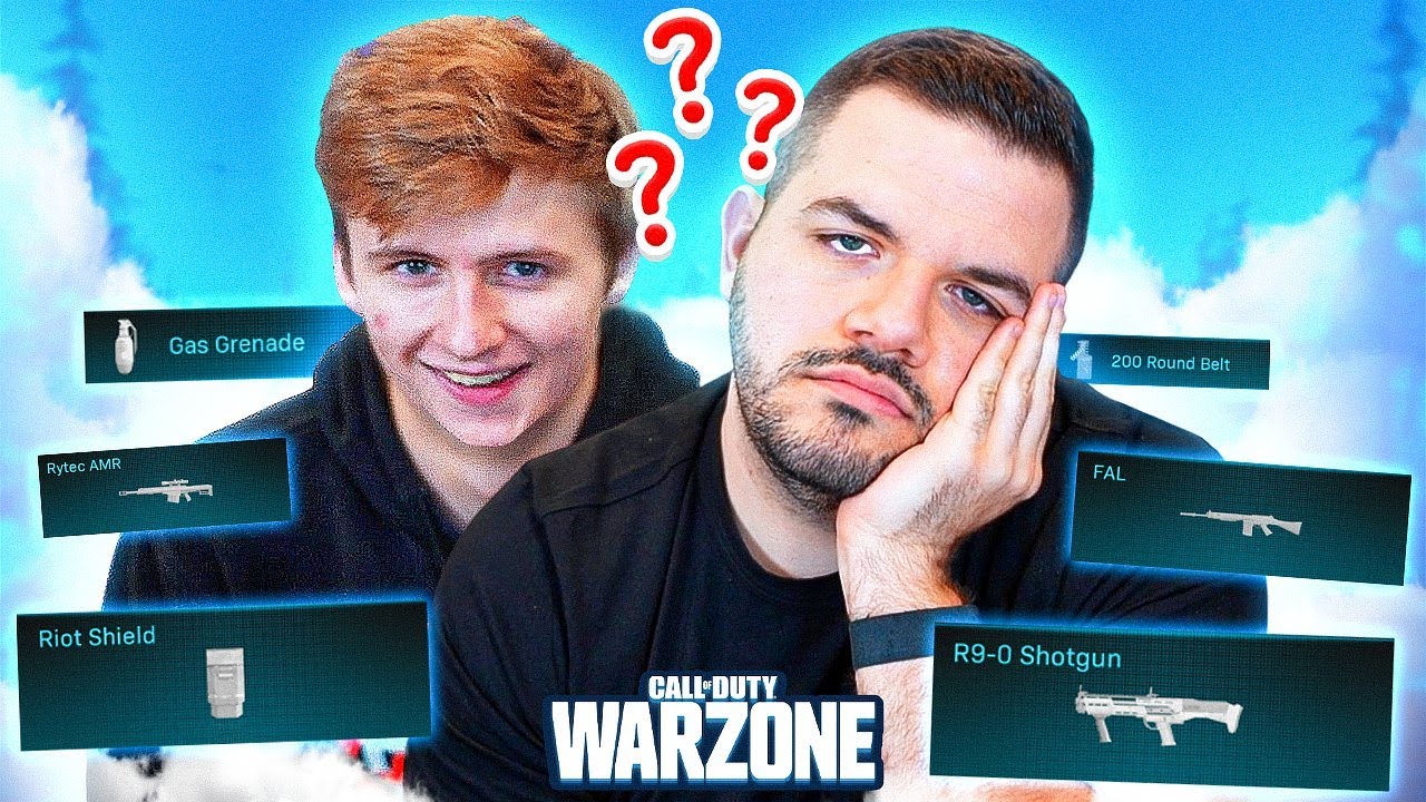 Warzone, but SYMFUHNY picks my class...