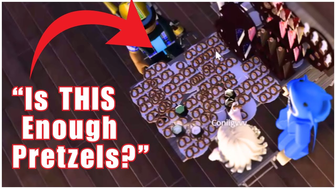 Ruining Virtual Roblox Dates w/ Pretzels