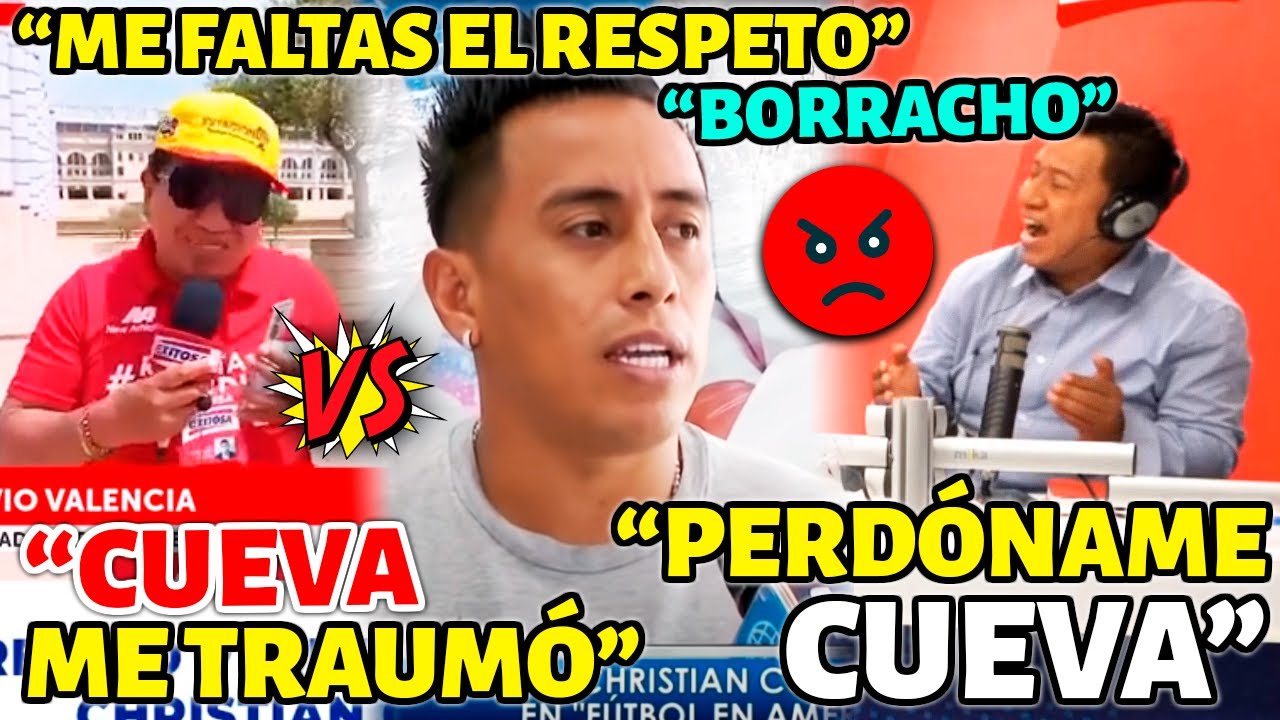 &iexcl;SILVIO VALENCIA PIDE PERD&Oacute;N A CUEVA y LO INSULT4 