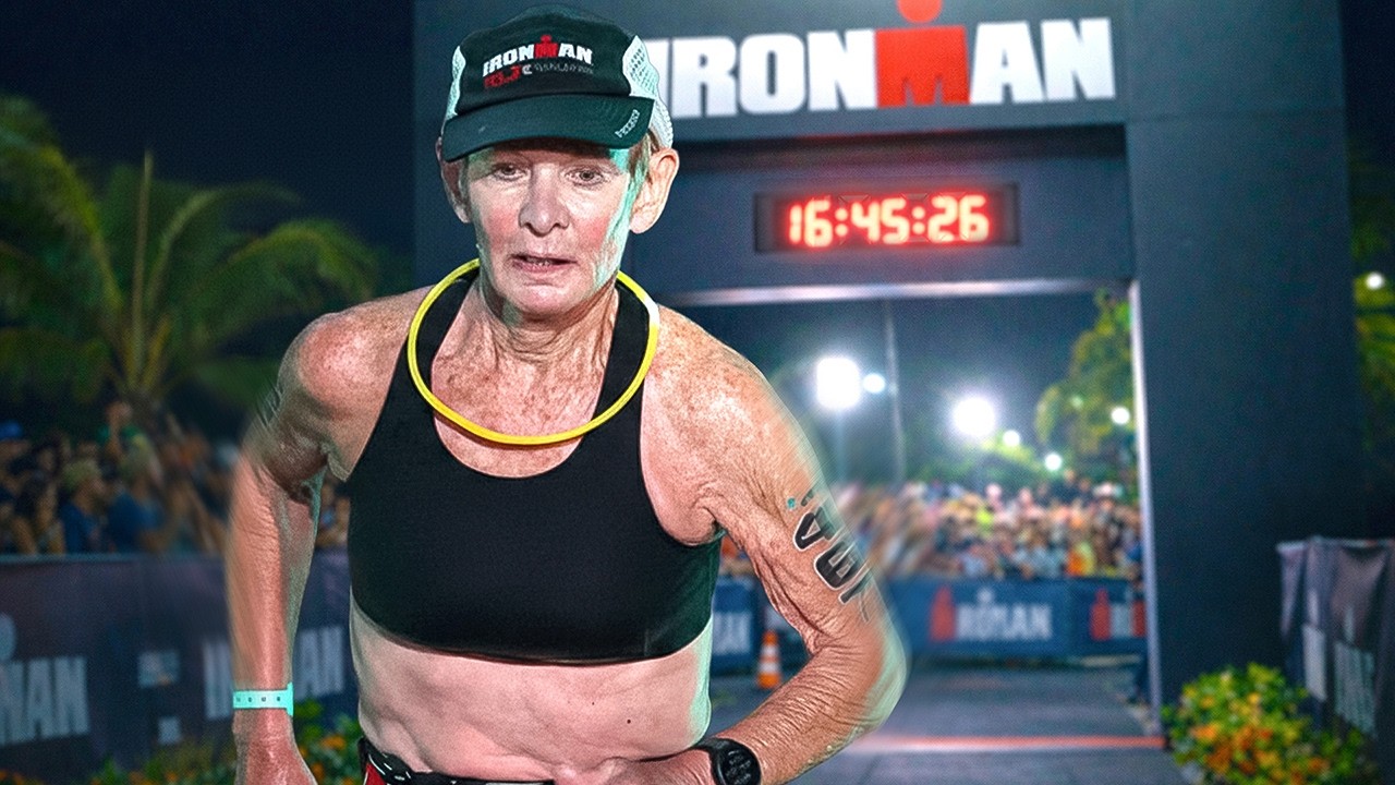 Training with World's Oldest Ironman Champion