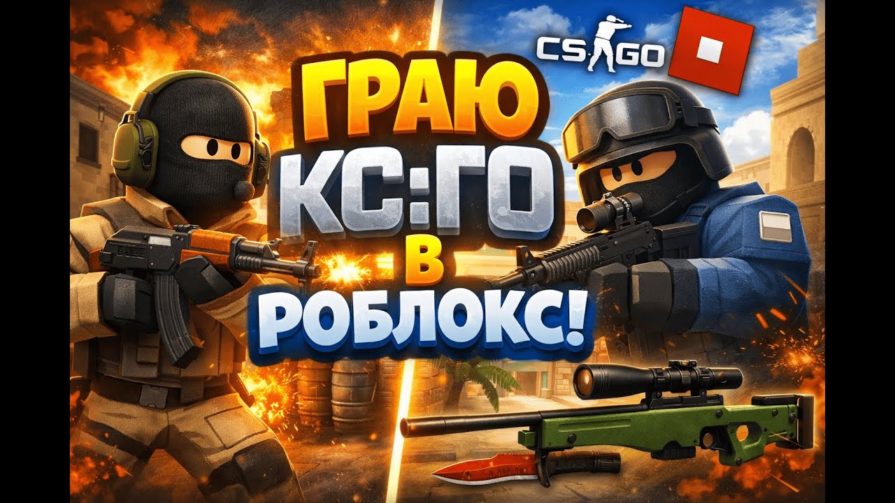Я ЗІГРАВ У CS:GO В РОБЛОКС 🤯 Це взагалі реально?!