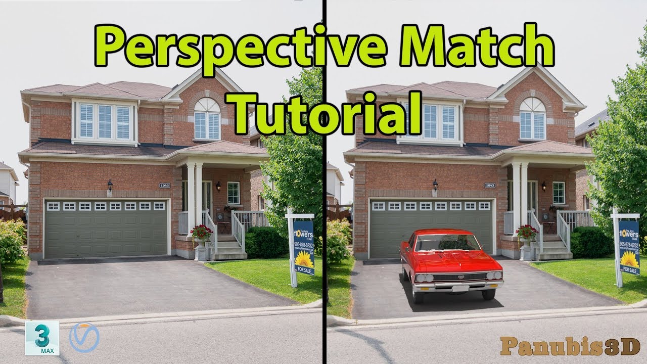 3Ds Max Perspective Match Tutorial