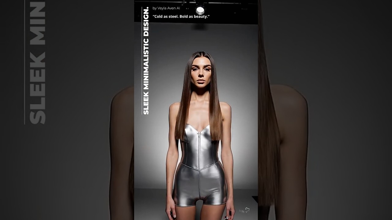 She Shines Like Steel &mdash; The Ultimate Silver Fashion That Looks Straight From the Future #fashion
