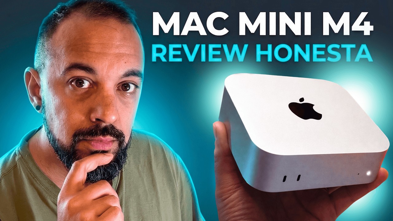 Este Mac Mini M4 mudou completamente o meu setup